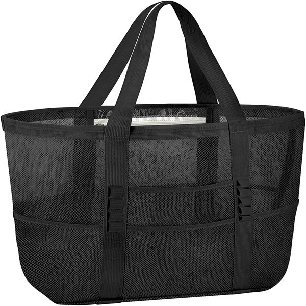 Mesh Beach Tote Bag - Mesh Beach Tote Bag - Image 2 of 6