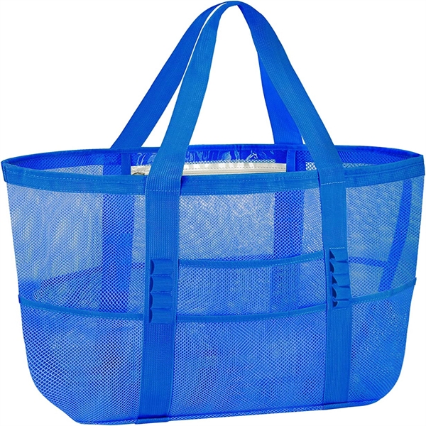 Mesh Beach Tote Bag - Mesh Beach Tote Bag - Image 3 of 6