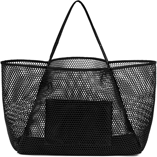 Mesh Beach Tote Bag - Mesh Beach Tote Bag - Image 2 of 8