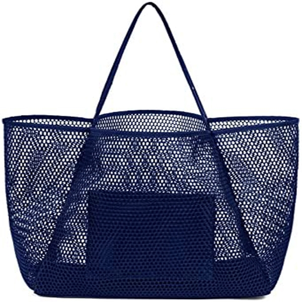 Mesh Beach Tote Bag - Mesh Beach Tote Bag - Image 3 of 8