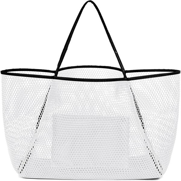 Mesh Beach Tote Bag - Mesh Beach Tote Bag - Image 6 of 8