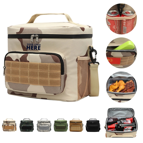 Camouflage Cooler Bag - Camouflage Cooler Bag - Image 0 of 7