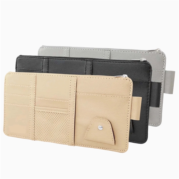Car Visor Organizer Holder - Car Visor Organizer Holder - Image 1 of 3