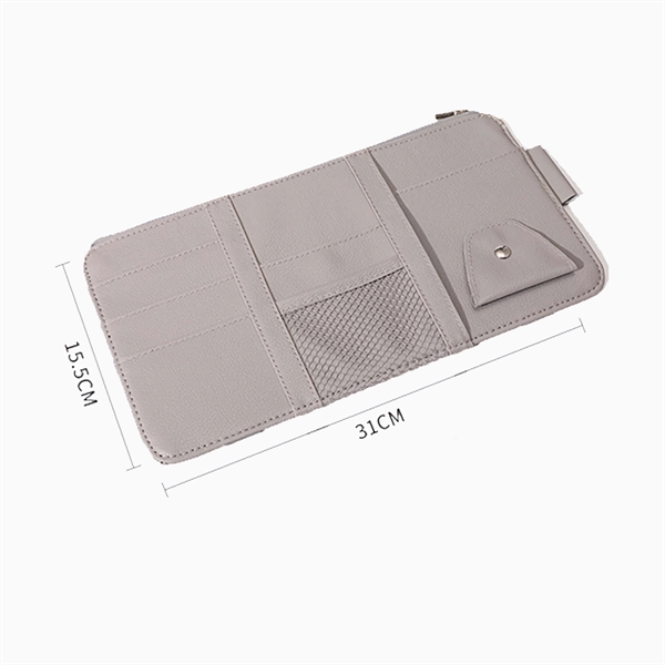 Car Visor Organizer Holder - Car Visor Organizer Holder - Image 2 of 3