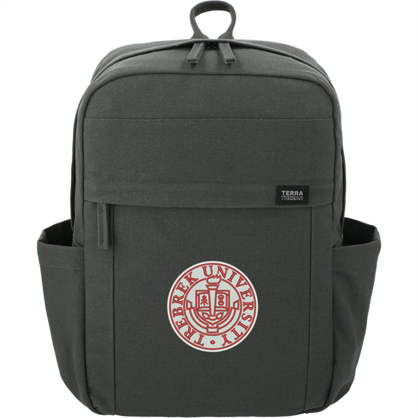 Terra Thread Fairtrade Earth 15" Computer Backpck - Terra Thread Fairtrade Earth 15" Computer Backpck - Image 0 of 14