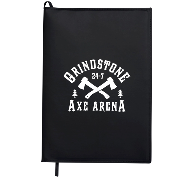 7'' x 10'' Mela Apple Leather Refillable Journal - 7'' x 10'' Mela Apple Leather Refillable Journal - Image 0 of 9