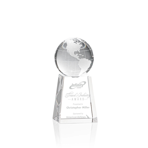Globe Award on Tall Base - Globe Award on Tall Base - Image 4 of 15