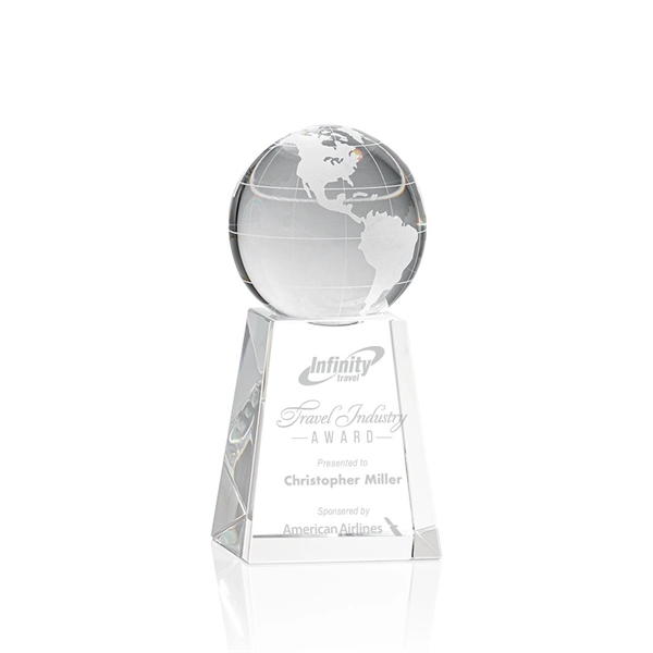 Globe Award on Tall Base - Globe Award on Tall Base - Image 6 of 15