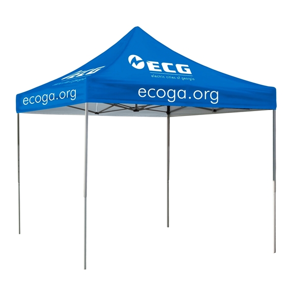 Steel Premium 30mm 10ft Square Event Tent Full-Color Dye Sub