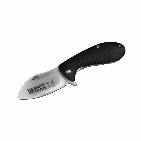 AMERICAN BUFFALO® ELITE FOLDING BB GRUNT KNIFE - BLACK