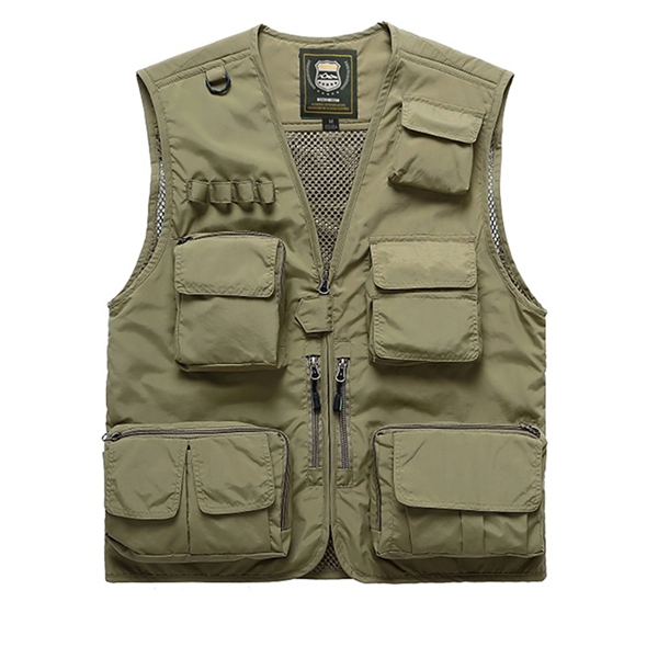 Outdoor Utility Fishing Vest - Outdoor Utility Fishing Vest - Image 2 of 20