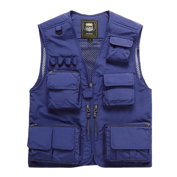 Outdoor Utility Fishing Vest - Outdoor Utility Fishing Vest - Image 5 of 20