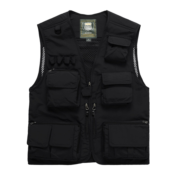 Outdoor Utility Fishing Vest - Outdoor Utility Fishing Vest - Image 6 of 20