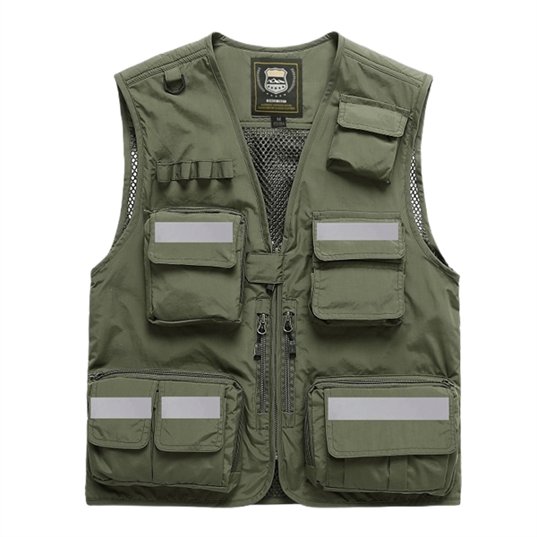 Outdoor Utility Fishing Vest - Outdoor Utility Fishing Vest - Image 15 of 20
