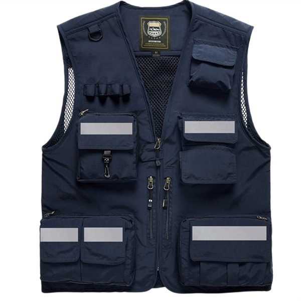 Outdoor Utility Fishing Vest - Outdoor Utility Fishing Vest - Image 16 of 20