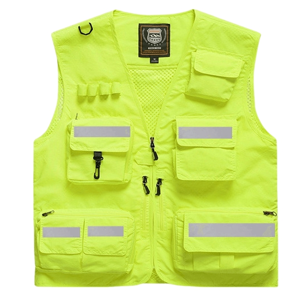Outdoor Utility Fishing Vest - Outdoor Utility Fishing Vest - Image 17 of 20