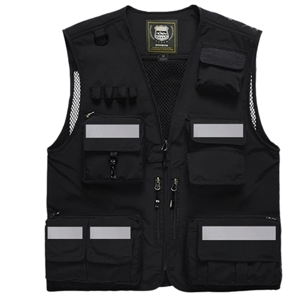 Outdoor Utility Fishing Vest - Outdoor Utility Fishing Vest - Image 18 of 20