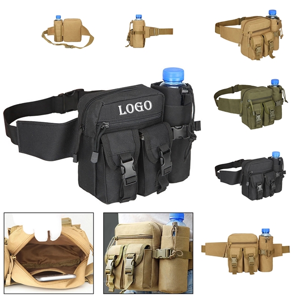 Oxford Fanny Pack & Water Bottle Holder - Oxford Fanny Pack & Water Bottle Holder - Image 0 of 4