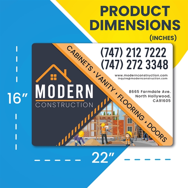 16" x 22" 30 Mil Rectangle Car and Truck Magnet - 16" x 22" 30 Mil Rectangle Car and Truck Magnet - Image 6 of 6