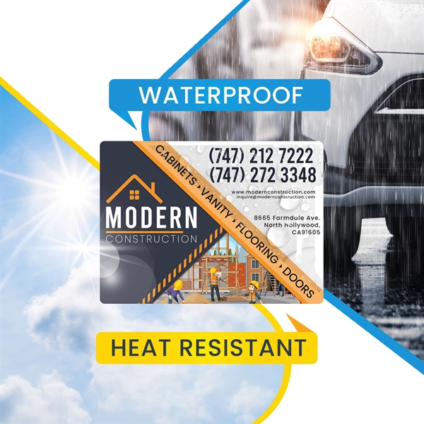 16" x 22" 30 Mil Rectangle Car and Truck Magnet - 16" x 22" 30 Mil Rectangle Car and Truck Magnet - Image 3 of 6