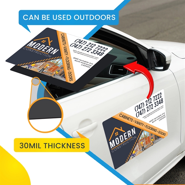 16" x 22" 30 Mil Rectangle Car and Truck Magnet - 16" x 22" 30 Mil Rectangle Car and Truck Magnet - Image 5 of 6