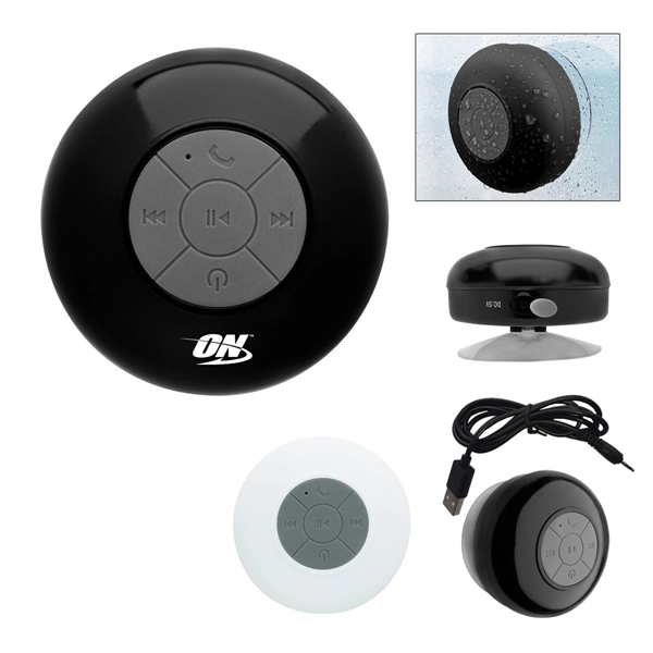 Waterproof Shower Speaker - Waterproof Shower Speaker - Image 0 of 7