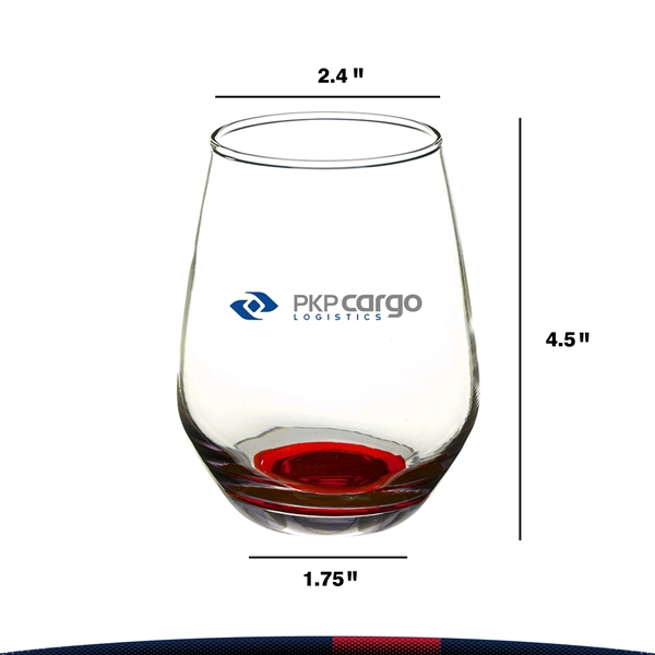12 oz. Spherical Wine Glasses - 12 oz. Spherical Wine Glasses - Image 2 of 9