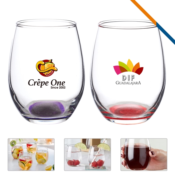 Galio Stemless Wine Glasses - 9 OZ. - Galio Stemless Wine Glasses - 9 OZ. - Image 0 of 8