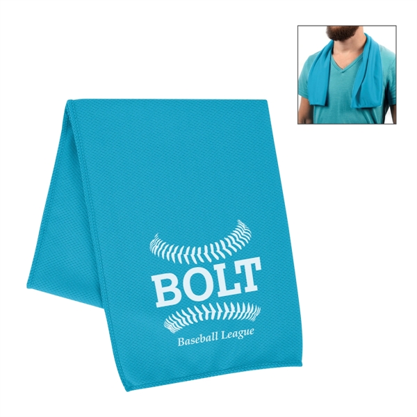 RPET Cooling Sport Towel - RPET Cooling Sport Towel - Image 13 of 21
