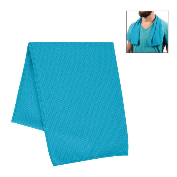 RPET Cooling Sport Towel - RPET Cooling Sport Towel - Image 15 of 21