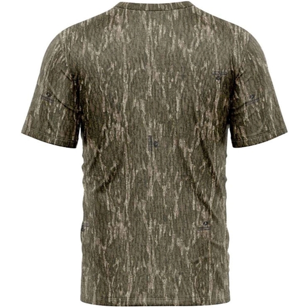 Mossy Oak® Men's 4.4 Oz. Polyester Interlock T-Shirt - Mossy Oak® Men's 4.4 Oz. Polyester Interlock T-Shirt - Image 3 of 6