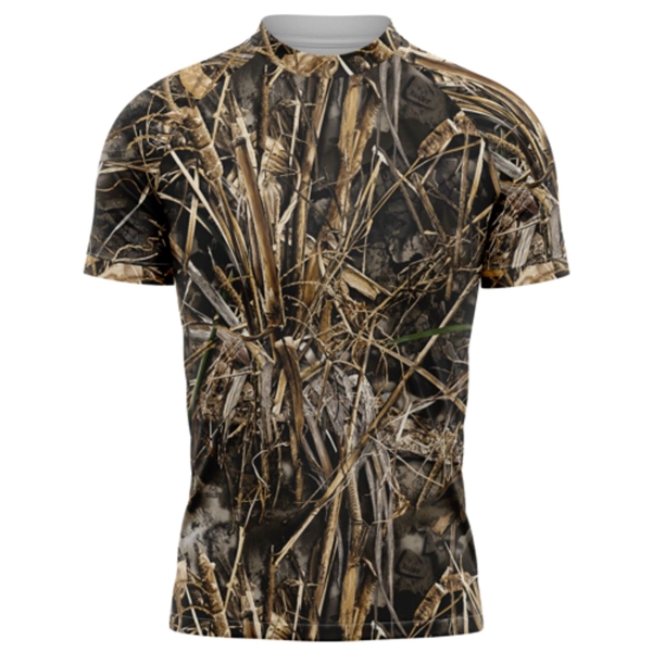 Realtree® Men's Polyester Interlock Short Sleeve T-Shirt - Realtree® Men's Polyester Interlock Short Sleeve T-Shirt - Image 4 of 4