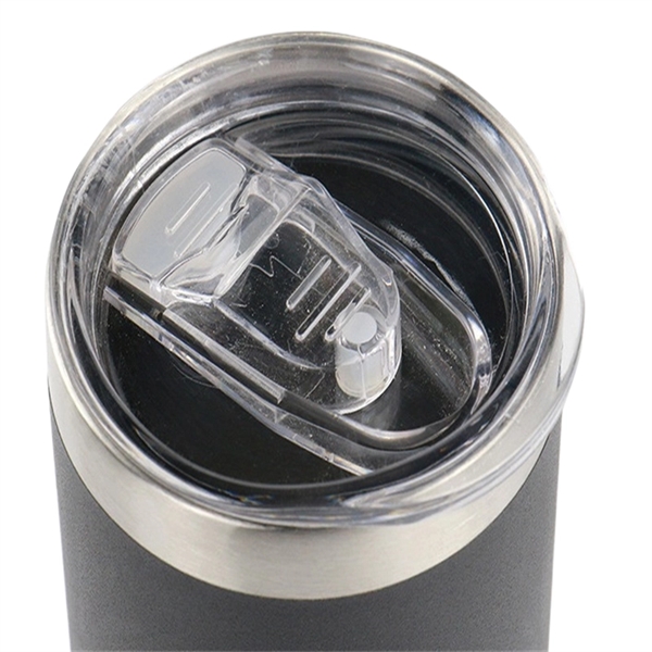 20 oz Power Coating Skinny Tumbler with Straw and Lid - 20 oz Power Coating Skinny Tumbler with Straw and Lid - Image 27 of 27