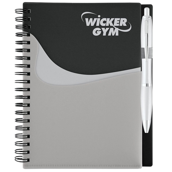 Custom New Wave Pocket Buddy Notebook Set
