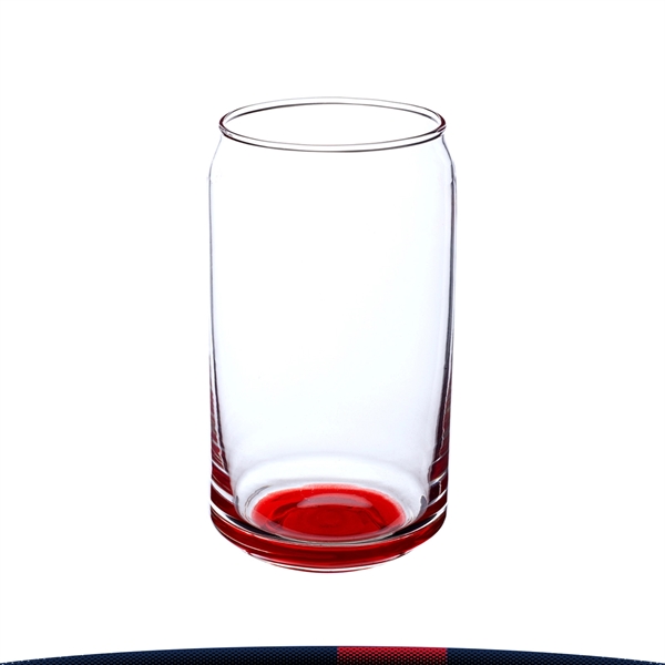 16 oz. Can Shaped Beer Glasses - 16 oz. Can Shaped Beer Glasses - Image 8 of 9