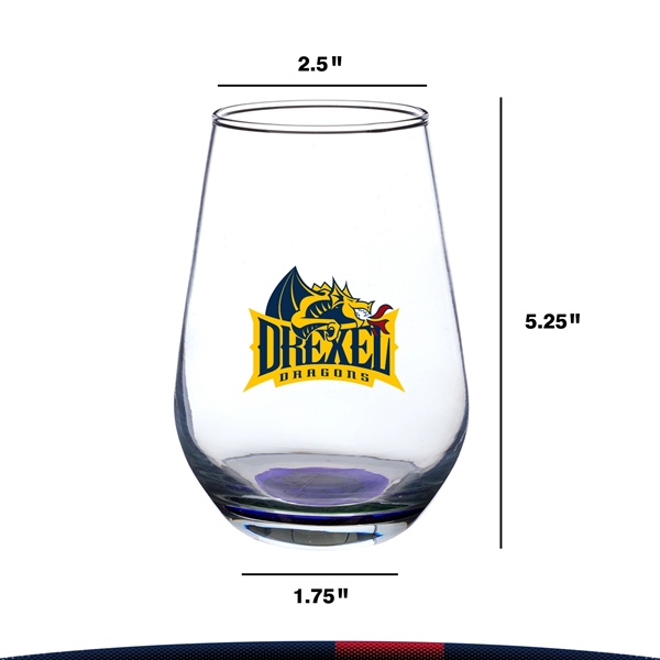 16 oz. Stemless Wine Glasses - 16 oz. Stemless Wine Glasses - Image 2 of 9