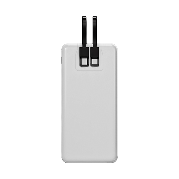 Winnetka Transparent Corded Power Bank 20000 - Winnetka Transparent Corded Power Bank 20000 - Image 5 of 9