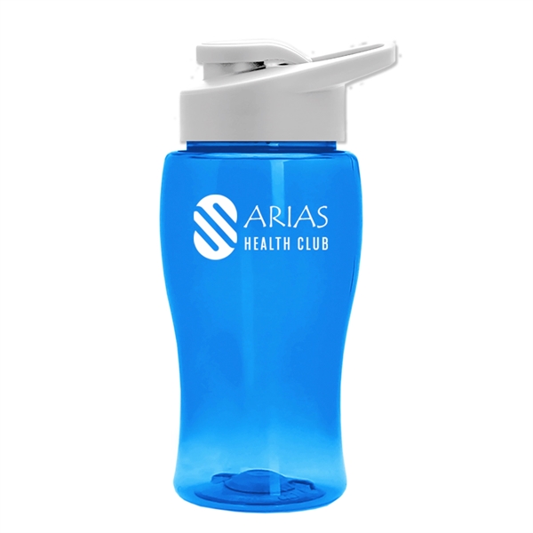 Poly-Pure Junior 18 oz Bottles - Drink-thru Lid - Poly-Pure Junior 18 oz Bottles - Drink-thru Lid - Image 3 of 8