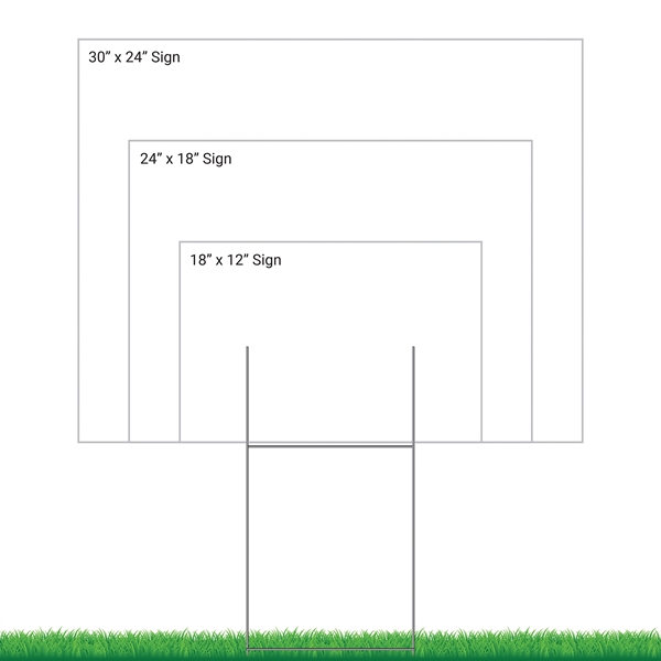 Medium Hardware for Corrugated Yard Signs - Medium Hardware for Corrugated Yard Signs - Image 2 of 3