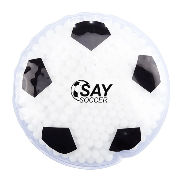 Soccer Ball Hot/Cold Gel Pack - Soccer Ball Hot/Cold Gel Pack - Image 0 of 1