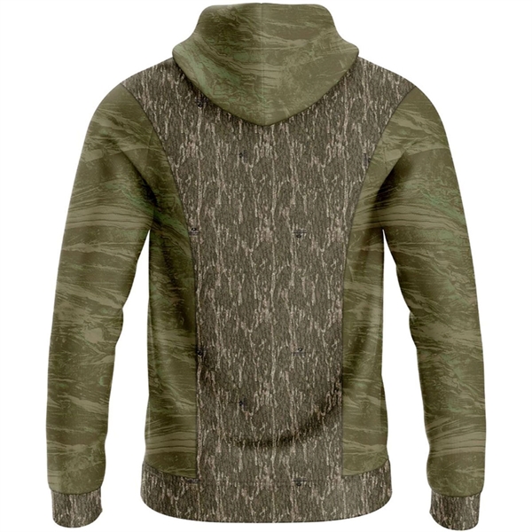 Mossy Oak® Men's 8.2 Oz. Polar Fleece Zipper Hoodie W Pocket - Mossy Oak® Men's 8.2 Oz. Polar Fleece Zipper Hoodie W Pocket - Image 2 of 6