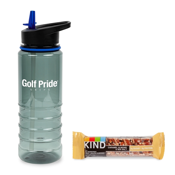 On the Go Sip n' Snack with 25 oz Tritan Water Bottle - On the Go Sip n' Snack with 25 oz Tritan Water Bottle - Image 2 of 6