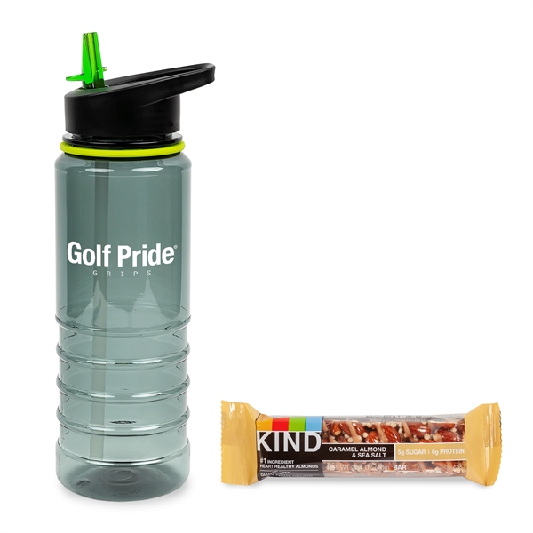 On the Go Sip n' Snack with 25 oz Tritan Water Bottle - On the Go Sip n' Snack with 25 oz Tritan Water Bottle - Image 3 of 6