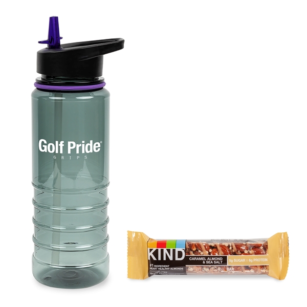 On the Go Sip n' Snack with 25 oz Tritan Water Bottle - On the Go Sip n' Snack with 25 oz Tritan Water Bottle - Image 5 of 6