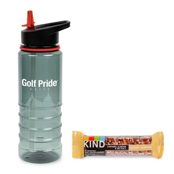 On the Go Sip n' Snack with 25 oz Tritan Water Bottle - On the Go Sip n' Snack with 25 oz Tritan Water Bottle - Image 6 of 6