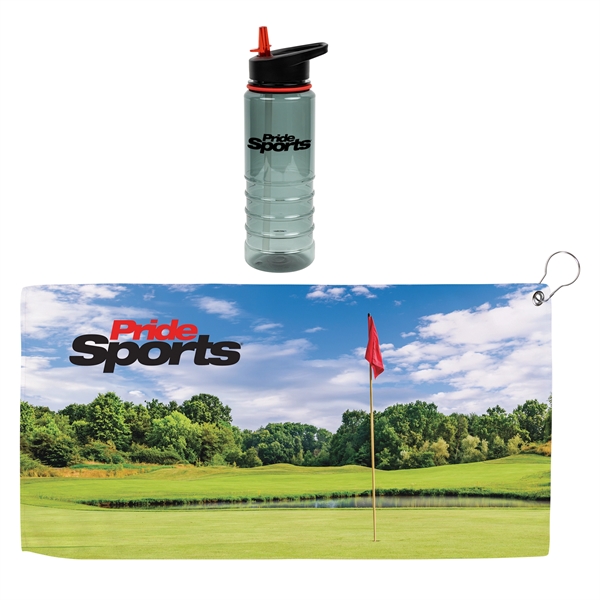 Hole in One Sports Bottle Gift Set - Hole in One Sports Bottle Gift Set - Image 0 of 6