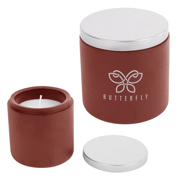 Cali Clay Cement Candle - Cali Clay Cement Candle - Image 11 of 18