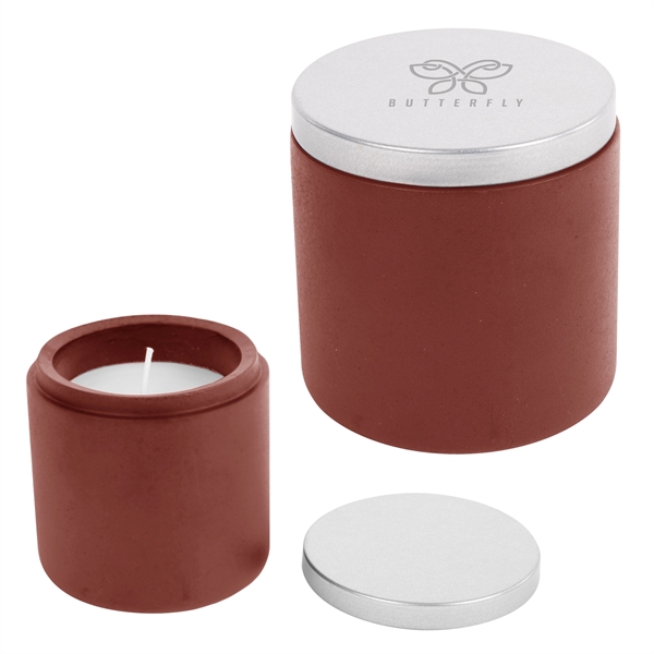 Cali Clay Cement Candle - Cali Clay Cement Candle - Image 12 of 18