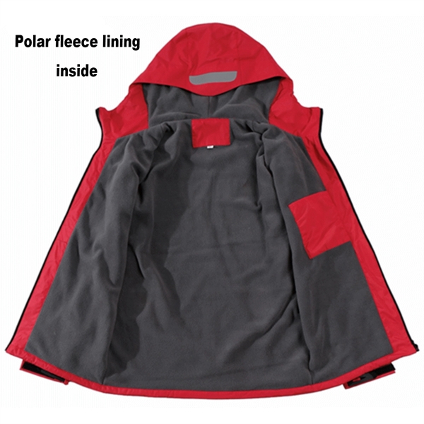 Custom Outdoor Venture Spring Jackets With Fleece Liner - Custom Outdoor Venture Spring Jackets With Fleece Liner - Image 1 of 2