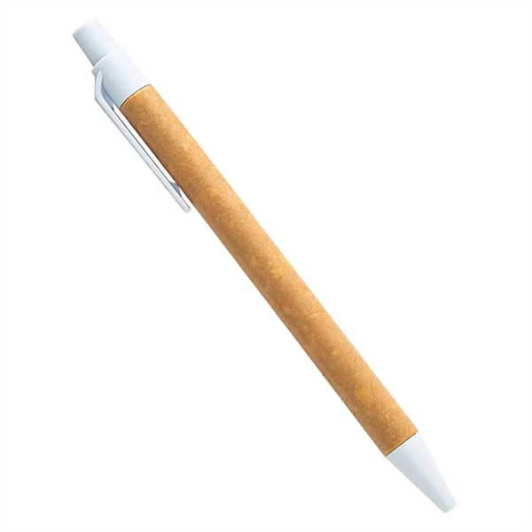 Eco-Friendly Kraft Paper Ballpoint Pen - Eco-Friendly Kraft Paper Ballpoint Pen - Image 1 of 8